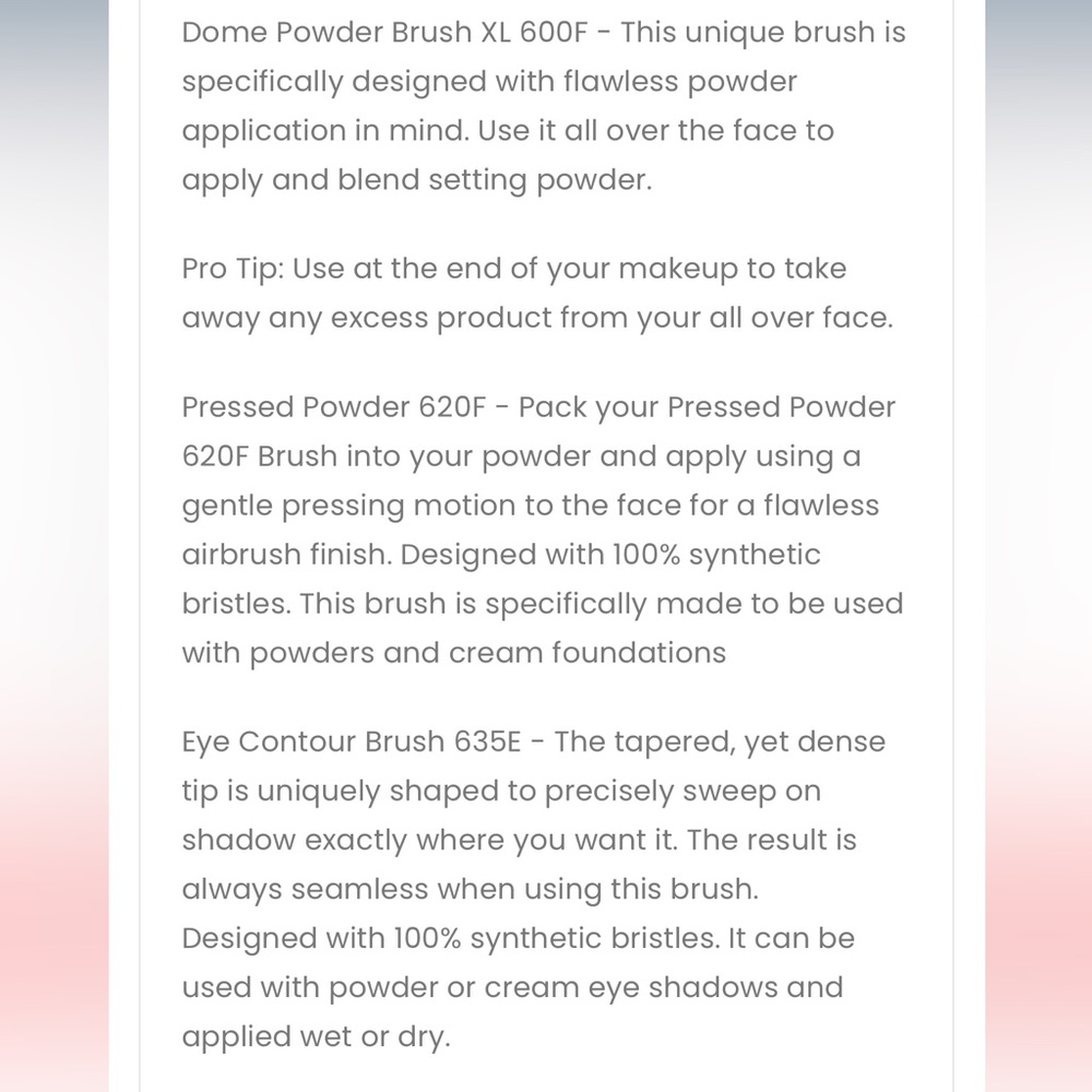 💖🆕💖 F.A.R.A.H Rendezvous Brush Trio - Picture 2 of 8
